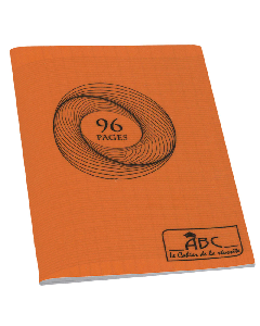 Cahier Super ABC 96 Pages 60Gr Orange 