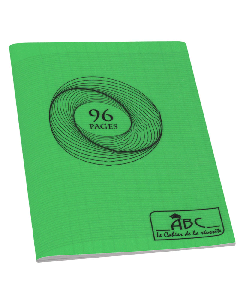 Cahier Super ABC 96 Pages 60Gr Vert 