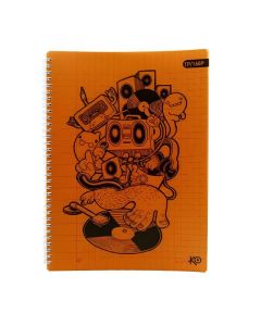 Cahier TP Wiro KO 160 Pages 80g GF Avec Couverture Plastique