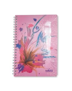 Cahier TP Wiro Yamama Fleuris A4 -160 Pages Réglure Seyès 90g