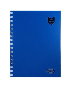 Cahier Wiro OMEGA 300 Pages 17x22 cm 80g Avec Couverture Plastique - Bleu