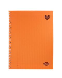 Cahier Wiro OMEGA 400 Pages A4 cm 60g Avec Couverture Plastique - Orange