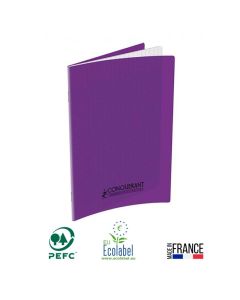 Cahier Piqûre CONQUERANT 96 Pages 90 Gr Seyès 21x29,7 cm - Violet