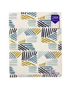 Cahier Piqure ABC Super 288 Pages 17X22cm Avec couverture Vernis Lavable