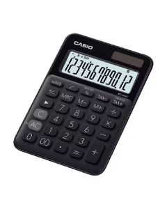 Calculatrice CASIO 12 Chiffres Avec Taxe Pile+Solaire - Noir