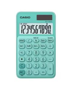 Calculatrice CASIO de Poche 10 Chiffres - Vert