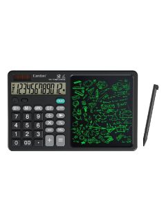 Calculatrice Earldom avec tablette d’écriture - Noir( ET-T10)