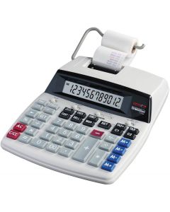 Calculatrice Imprimante GENIE 12 Chiffres - Blanc (LCD69)