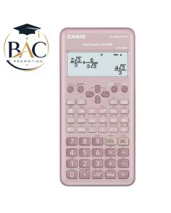 Calculatrice Scientifique CASIO 252 Fonctions Affichage naturels - Rose