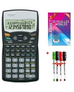 Calculatrice Scientifique SHARP EL-531WH - Noir