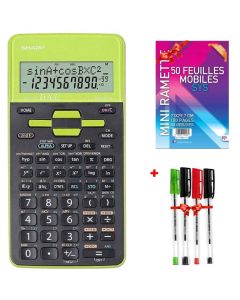 Calculatrice Scientifique SHARP EL-531THB-GR