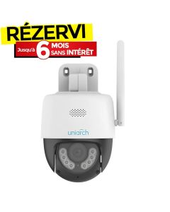 Caméra de Surveillance Externe UNIVIEW IP 5MP WIFI PTZ 30M P66 SD 256 GB 