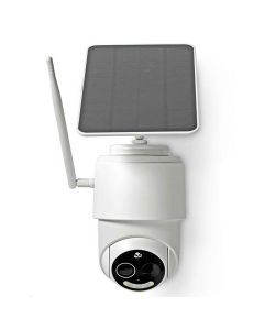 Caméra de Surveillance Externe NEDIS SmartLife Avec Panneau Solaire 