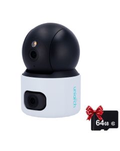 Caméra Surveillance WiFi uniarch Panda S | Double Objectif & IA