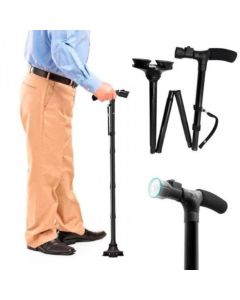 Canne De Marche TRUSTY CANE Pliable Avec Lumière LED