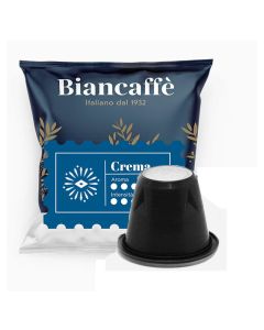 Capsules Biancaffe x50 compatibles Nespresso – Arôme riche