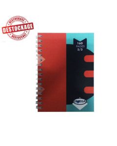 Carnet Wiro OMEGA 160P 5/5 9x14 cm Avec Couverture Polypropylène