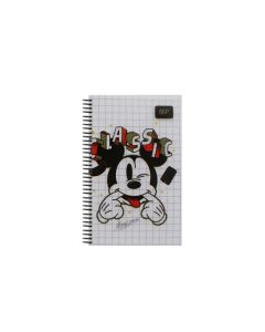 Carnet Spirale YAMAMA DISNEY 80 Pages 7.5x11cm 