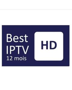 Carte Abonnement Best IPTV 12 Mois