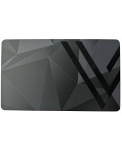 Carte De Visite VCARD Digitale Designe Motif Sans Contact - Noir&Gris