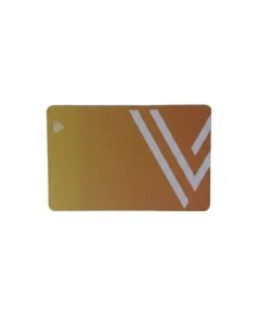 Carte De Visite VCARD Digitale Designe V Sans Contact - Jaune & Orange   