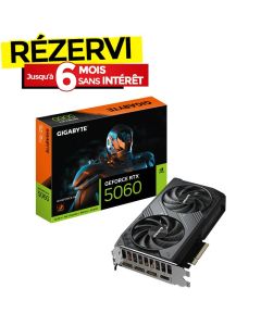Carte Graphique GIGABYTE GeForce RTX 5060 WINDFORCE 8G
