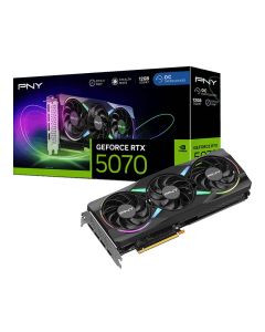 Carte Graphique PNY GeForce RTX 5070 12Go RGB OC Triple Fan 