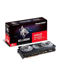 Carte Graphique POWERCOLOR AMD Radeon RX 7800XT HELLHOUND 16Go 3X OC