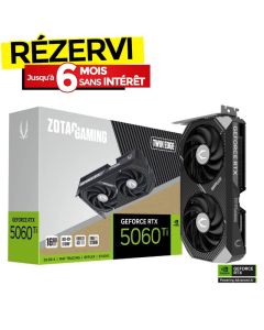 Carte Graphique ZOTAC GAMING GeForce RTX 5060 Ti 16 Go Twin Edge