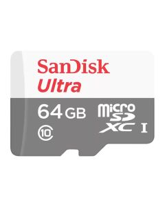 Carte Mémoire SANDISK 64Go Ultra micro SDHC UHS-I 