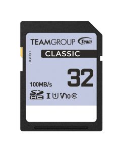 Carte Mémoire TEAM GROUP Classique 32Go SDHC UHS-I U1 V10