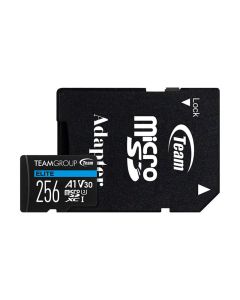 Carte mémoire TEAM GROUP Elite 256 Go Micro SDXC UHS-I A1 V30 