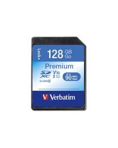 Carte mémoire VERBATIM MicroSDXC 128 Go CLASSE 10