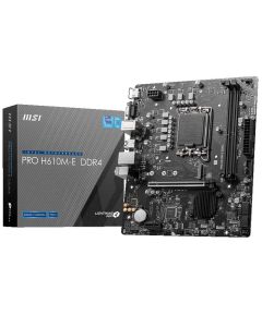 Carte Mère MSI PRO H610M-E DDR4 (4711377002660)