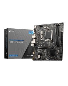 Carte Mère MSI PRO H610M-G DDR5 (911-7D46-225)