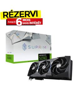 Carte Graphique Gamer MSI GeForce RTX™ 5090 32G SUPRIM SOC 
