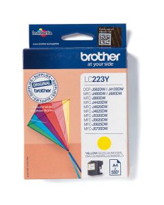 Cartouche d'encre originale Brother LC223Y – Jaune