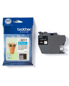 Cartouche d'encre originale Brother LC3217C  – Cyan