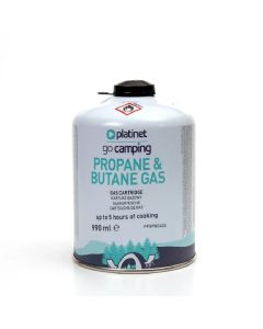Cartouche De Butane PLATINET et Gaz Propane 450g 990 ml 5h