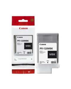 Cartouche Original jet d'encre CANON PFI-120-MBK - Noir Mat