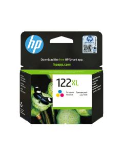 Cartouche Original Jet d'encre HP 122XL - Couleurs
