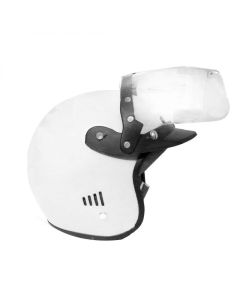 Casque De Protection Pour Moto - Blanc