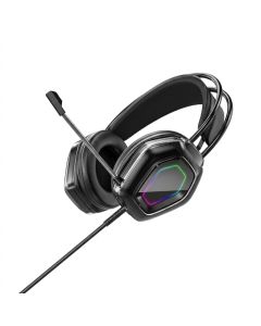 Micro Casque Gamer BAVIN USB Jack 3,5mm 50mm Noir