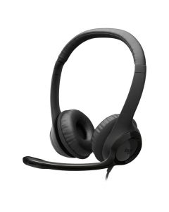 Casque Filaire Noir Logitech H390 USB Type-C