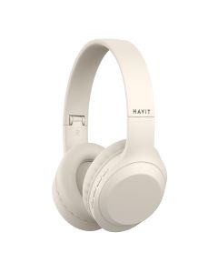 Casque Sans Fil HAVIT H628BT Bluetooth 5.1 Beige