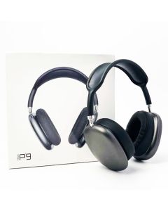 Casque Sans Fil P9 Bluetooth Avec Emplacement Carte Memoire - Noir