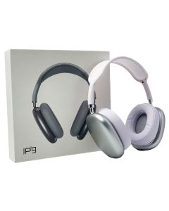 Casque Sans Fil P9 Bluetooth Avec Emplacement Carte Memoire - Silver