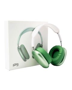 Casque Sans Fil P9 Bluetooth Avec Emplacement Carte Memoire - Vert