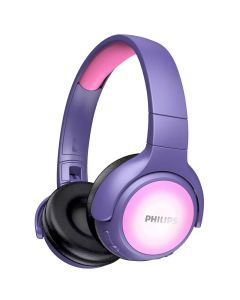 Casque Sans fil PHILIPS TAKH402PK-00 Pour Enfant - Violet&Rose