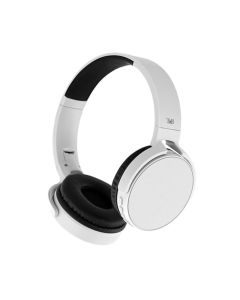 Casque Sans Fil TNB CBSGL2PK Avec Lecteur Carte Mémoire - Blanc